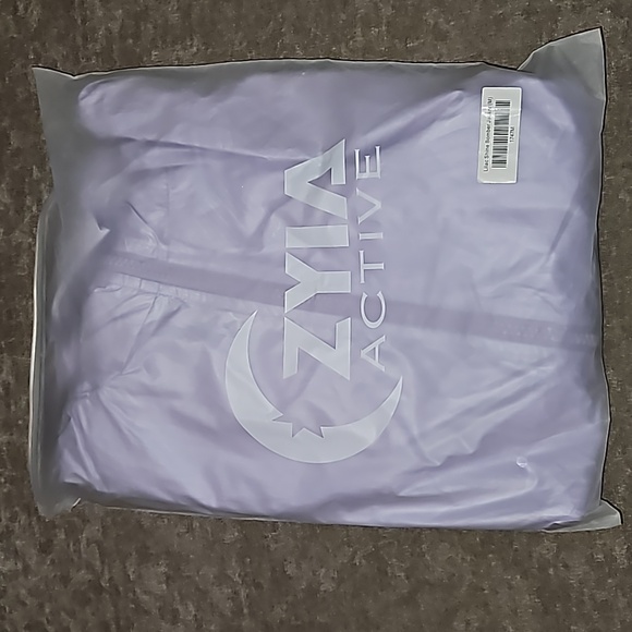 Zyia - Lilac Shine Bomber Jacket (M) - Picture 2 of 3